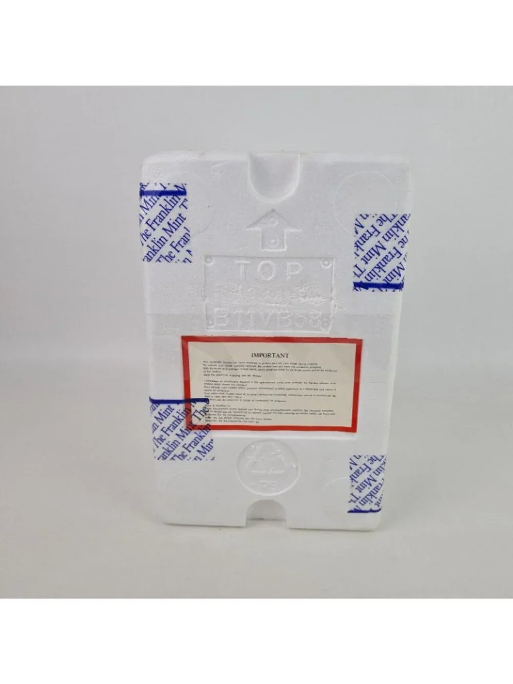 Franklin Mint Precision Models 1984 Corvette Blue 1:24 Die Cast B11VB58